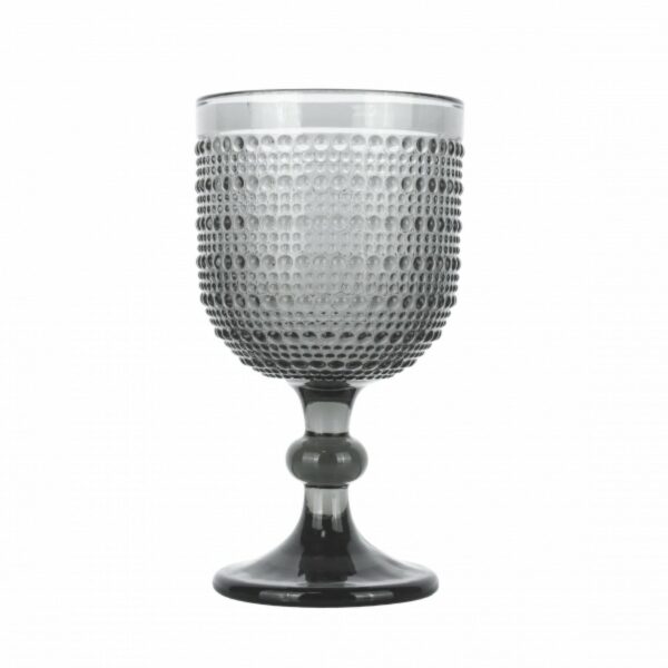 Ποτήρι κρασιού και νερού σε γκρί χρώμα Rando 250ml