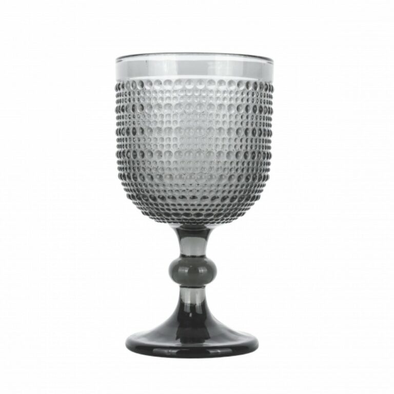 Ποτήρι κρασιού και νερού σε γκρί χρώμα Rando 250ml