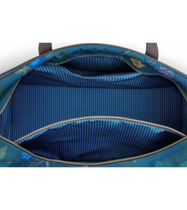 TOVY WEEKEND BAG MEDIUM FLORES FELICES DARK BLUE