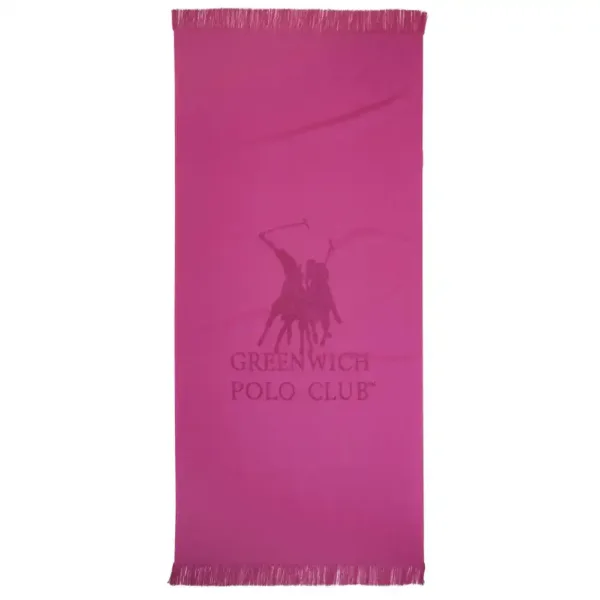 Βαμβακέρη Πετσέτα Θαλάσσης Φούξια - Greenwich Polo Club