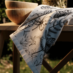Ποτηρόπανο SPRING Grey (40×60) – NEF NEF HOMEWARE