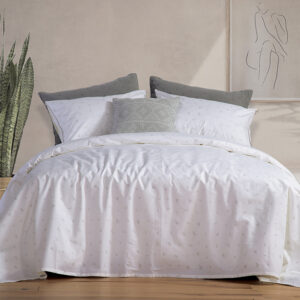 Σεντόνια υπέρδιπλα Perfection White – Nef Nef homeware
