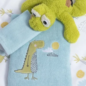 Παιδικές Πετσέτες Σετ Dino Dragon Time Aqua  – Nef Nef