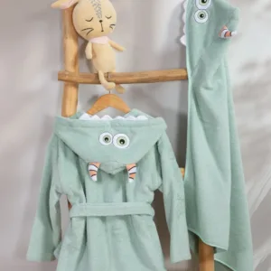 Βρεφική Κάπα Alphabet Monster Pistachio (75x75) – Nef Nef