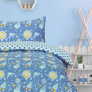 Σετ Σεντόνια 3τμχ (170×260 + 50×70+5) Διάστημα  – Giorgio Home