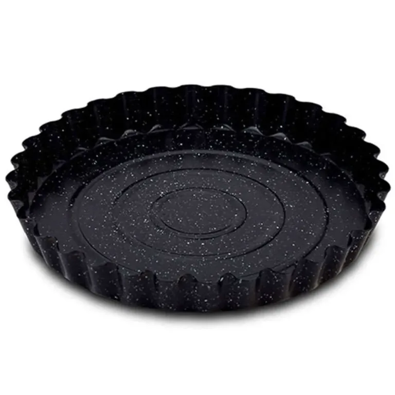 Φόρμα Τάρτας Αντικολλητική Nature 28cm Black Nava