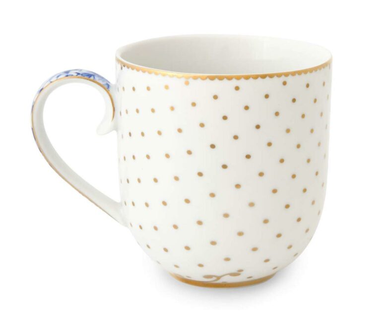 Κούπα Royal White Pip Studio 260ml – Λευκή/Χρυσή