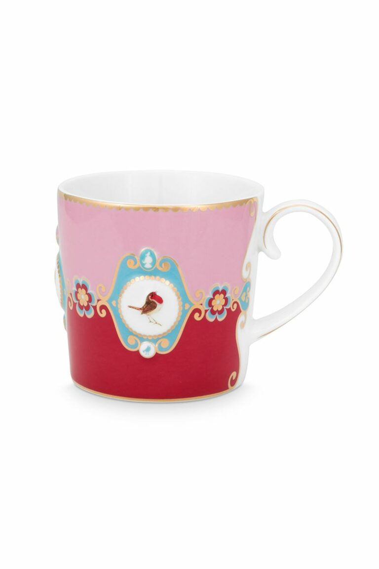 Κούπα Love Birds Pip Studio 150ml – Κόκκινη/Ροζ