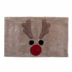NEF-NEF Πατάκι Μπάνιου “Funny Reindeer” 50x80 cm – Beige