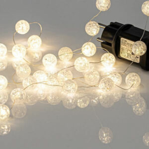 Ακρυλικές Μπαλίτσες- Σειρά 100 Mini LED με – Θερμό Λευκό – 4,95μ