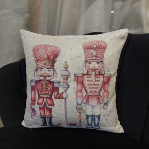 Διακοσμητική Μαξιλαροθήκη 45x45cm με Σχέδιο