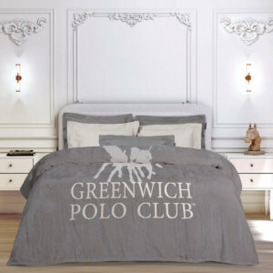 Greenwich Polo Club Μονή Κουβέρτα Fleece Grey