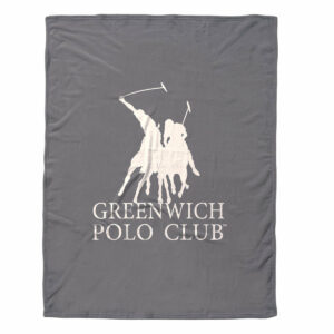 Greenwich Polo Club Μονή Κουβέρτα Fleece Grey