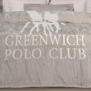 Greenwich Polo Club Μονή Κουβέρτα Fleece Taupe