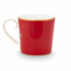 PiP Studio Love Birds Κούπα από Πορσελάνη Κόκκινη 150ml
