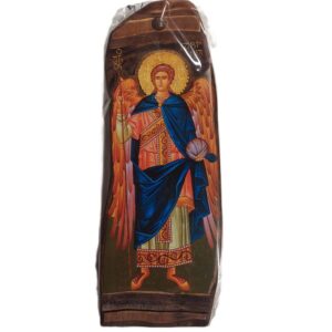 Ξύλινη Εκκλησιαστική Εικόνα Αρχάγγελος Γαβριήλ 14x39cm