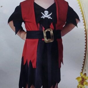 Παιδική Αποκριάτικη Στολή Πειρατίνα Ύψος 92–104 cm