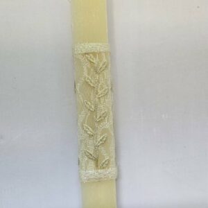 Πασχαλινή Λαμπάδα με Χρυσό Κλαδί Ελιάς 29εκ