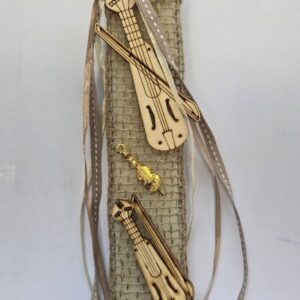 Πασχαλινή Λαμπάδα με Λύρες 29εκ