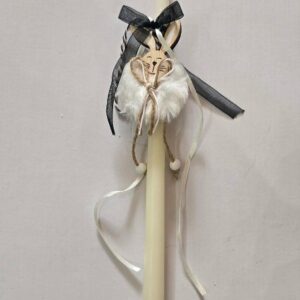 Πασχαλινή Λαμπάδα με Κουνελάκι 36εκ