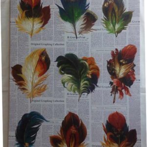 Πίνακας Διακόσμησης με Φτερά