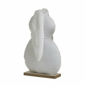 Λαγός Λούτρινος με Μεγάλα Αυτιά σε Ξύλινη Βάση