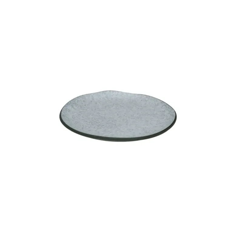 Πιάτο Φρούτου Πορσελάνης Granite Γκρι Mat
