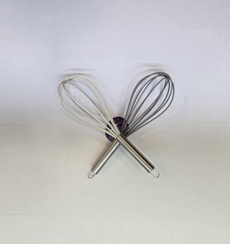 Χτυπητήρι Σιλικόνης με Ανοξείδωτη Λαβή