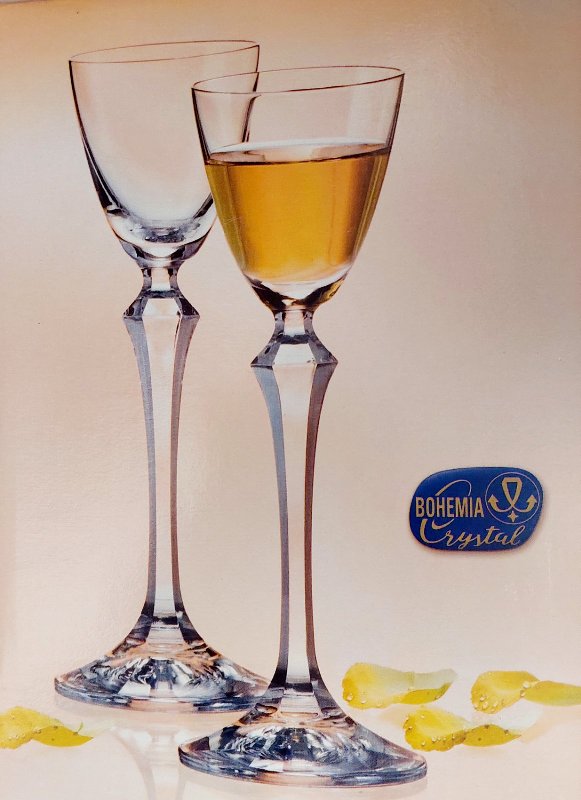 Bohemia Crystal Σετ Ποτήρια Λικέρ Elisabeth 70mm 6 Τεμ.