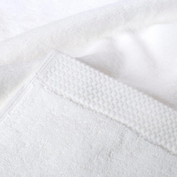 100-223 Σετ Πετσέτες Προσώπου 3 Τεμ. 100% Βαμβακερές Λευκές OEKO-TEX®