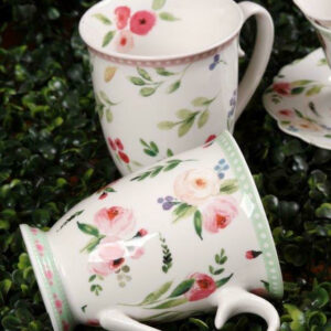 Cryspo Trio Κούπα Πορσελάνης Primavera 330ml σε Κουτί Δώρου 28.096.25