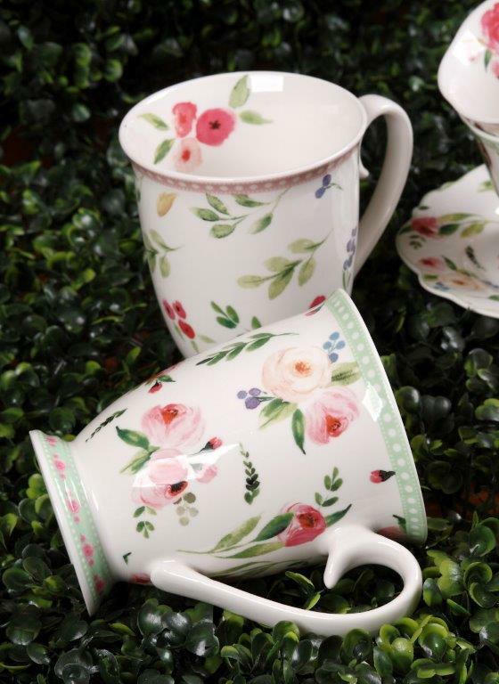 Cryspo Trio Κούπα Πορσελάνης Primavera 330ml σε Κουτί Δώρου 28.096.25