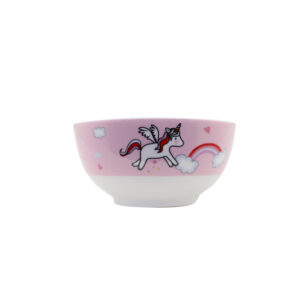 Cryspo Trio Σετ Φαγητού Unicorn από Πορσελάνη Πολύχρωμο 6 Τεμ.