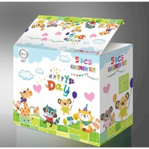 Cryspo Trio Παιδικό Σερβίτσιο Φαγητού Πορσελάνης 5 Τεμ. Happy Day 28.8394.90