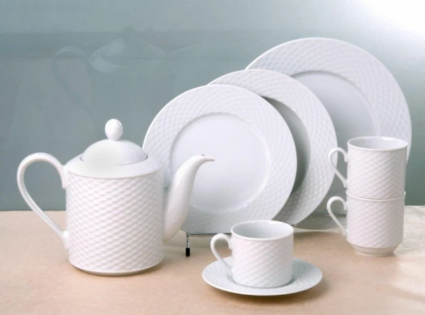 Cryspo Trio Σερβίτσιο Φαγητού 20 Τεμ. Πορσελάνης Polo White 34.000.40