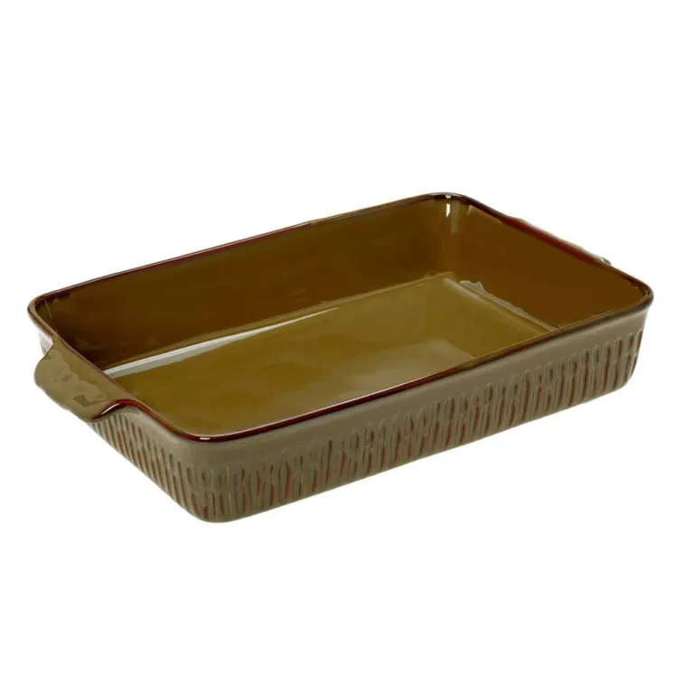 Cryspo Trio Πυρίμαχο Σκεύος Ορθογώνιο Cottage 36x23x7cm Brown 37.070.77