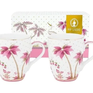 Pip Studio, Dots Gold Jolie 350ml set/2