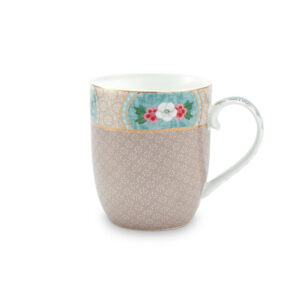 Pip Studio Πορσελάνινη Κούπα 145ml Blushing Birds Khaki