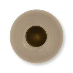 Pip Studio Μεταλλικό Βάζο 23cm Χακί-Μπεζ