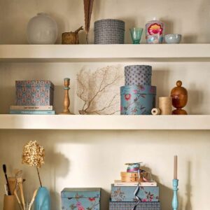 Pip Studio Μεταλλικό Βάζο 23cm Χακί-Μπεζ