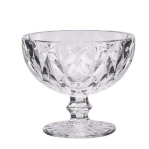 Cryspo Trio Σετ Μπωλ Παγωτού Kare Clear 31cl 6 Τεμ. 52.705.23