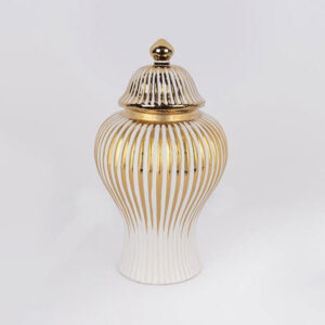 Estheti Διακοσμητικό Βάζο με Καπάκι Φ19.5x41cm 752-20194