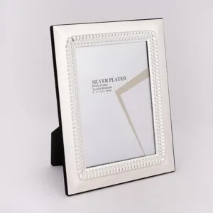 Estheti Home Κορνίζα Μεταλλική Επάργυρη Silver 13x18cm 756-10021