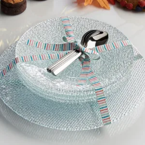 Cryspo Trio Σετ Πάστας 7 Τεμ. Γυάλινο Cotton Clear 80.214.35