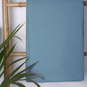 Κουβέρτα Πικέ GOLF-11 160x230cm Light Blue 100% Cotton Κωδ. 739