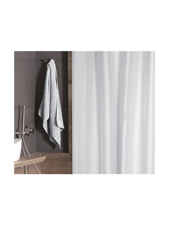 011825 Κουρτίνα Μπάνιου Nef-Nef Shower 180x200cm Γκρι