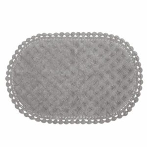 Χαλάκι Μπάνιου Touch Grey 55x85cm Nef-Nef