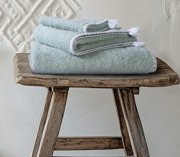 037317 Σετ Πετσέτες 3τμχ Josephine Aqua Nef-Nef Homeware