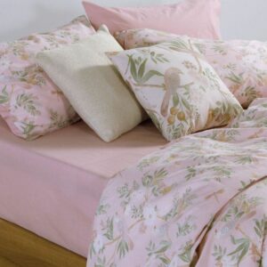 Σεντόνια Υπέρδιπλα με Λάστιχο Σετ Dreamel Pink Nef-Nef Homeware