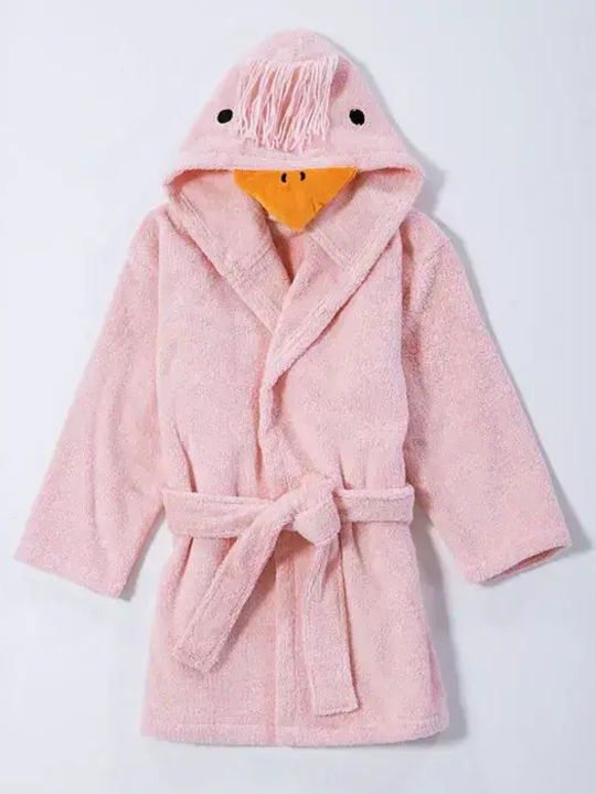 039762 Μπουρνούζι Βρεφικό Nef-Nef Homeware Spring Happiness Pink No 4